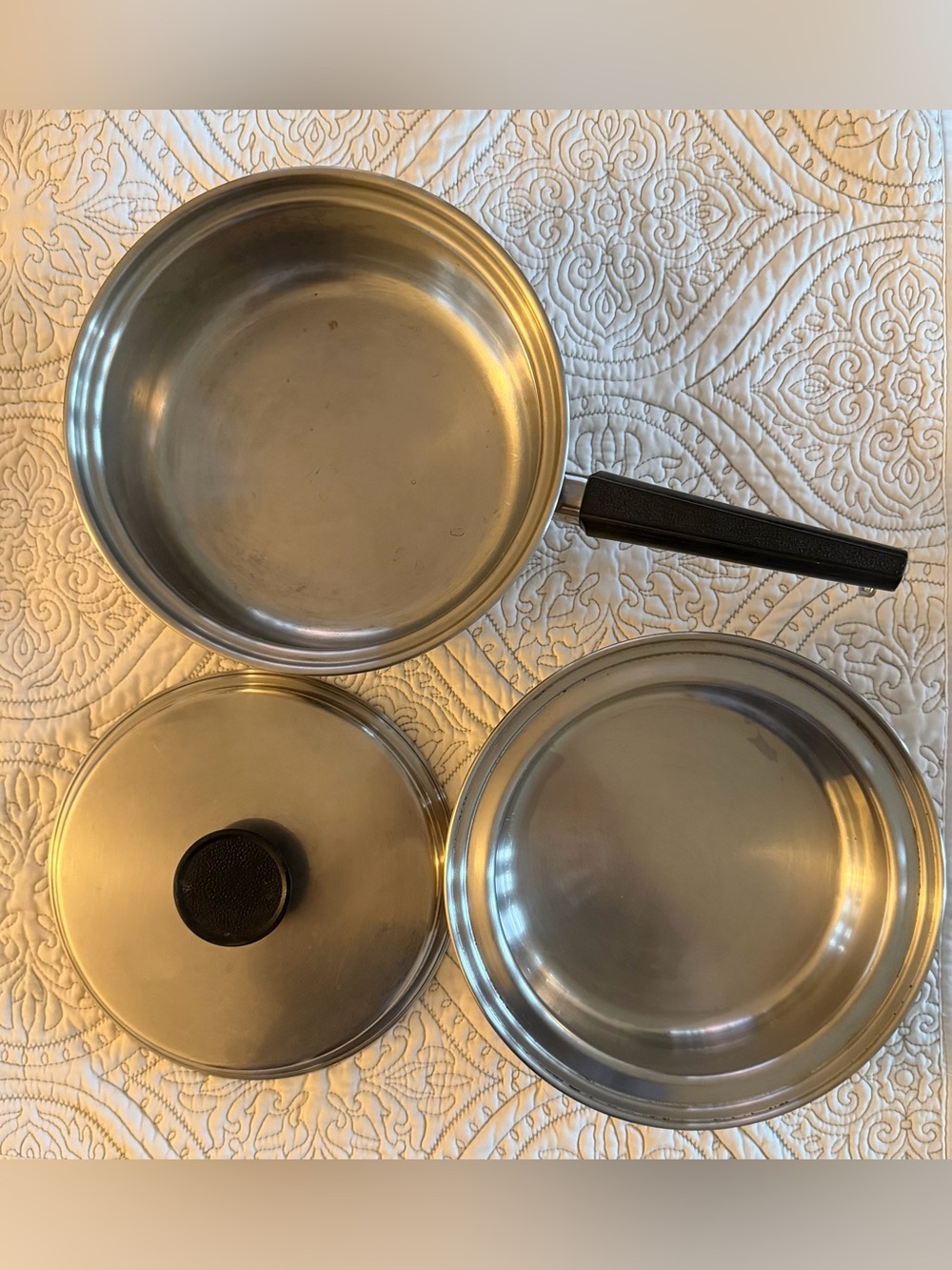 Vintage Royal Prestige by Ecko 620 Stainless Steel Double Boiler